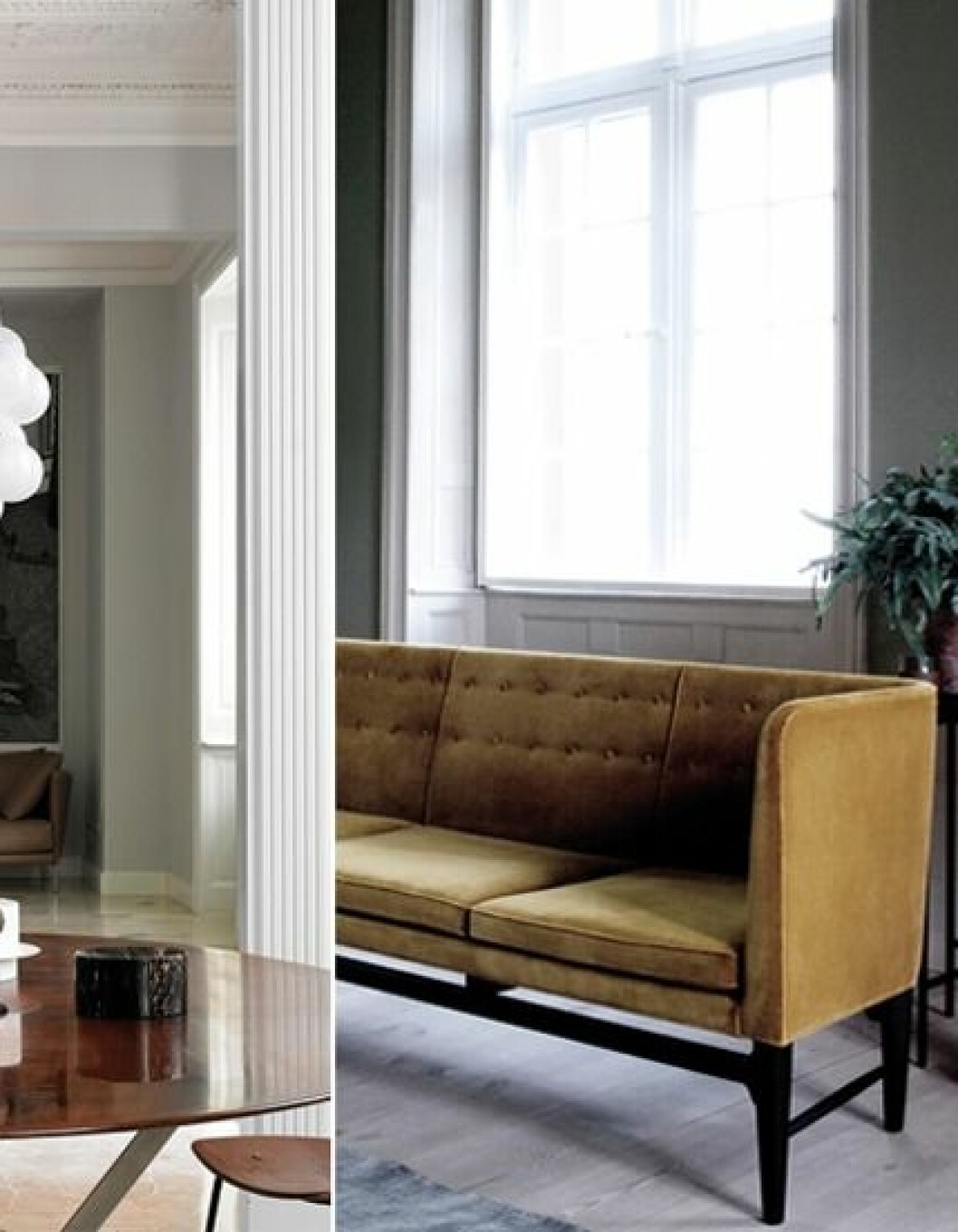 Ett hopfällbart bord gör balkonginredningen smidig och snygg! Foto: Fredric Boukari Styling: Charlotte Lindholm för <a href="https://www.instagram.com/historiskahem/?hl=sv" target="_blank" rel="noopener">Historiska Hem</a>/mäklare: Björn Schumacher Hopfällbara möbler på balkongen gör den både praktisk och snygg