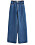 vida jeans med hög midja i blått för dam från lindex