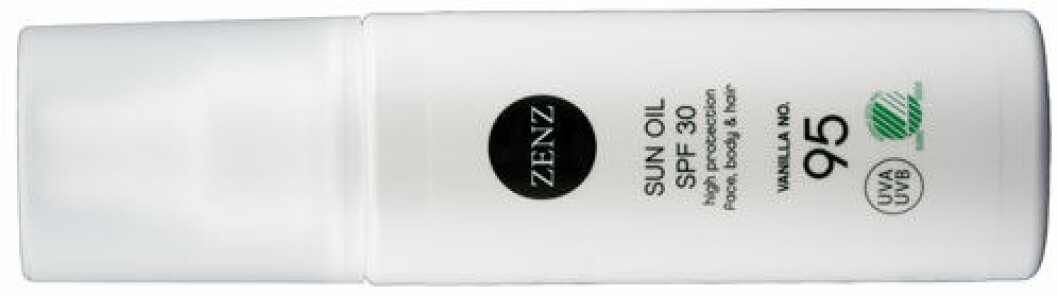 Solskyddsspray från Zenz.