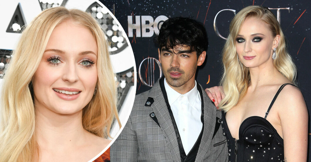 Sophie Turner och Joe Jonas på röda mattan