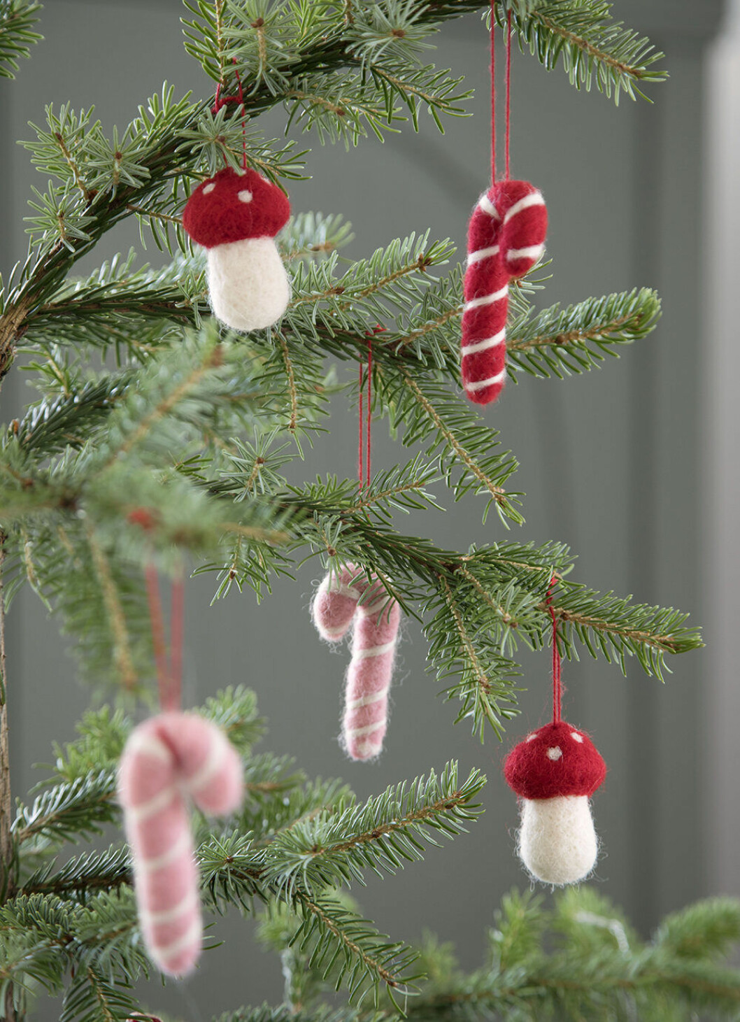 Tovade dekorationer till julgranen 2019 – från Sostrene Grene