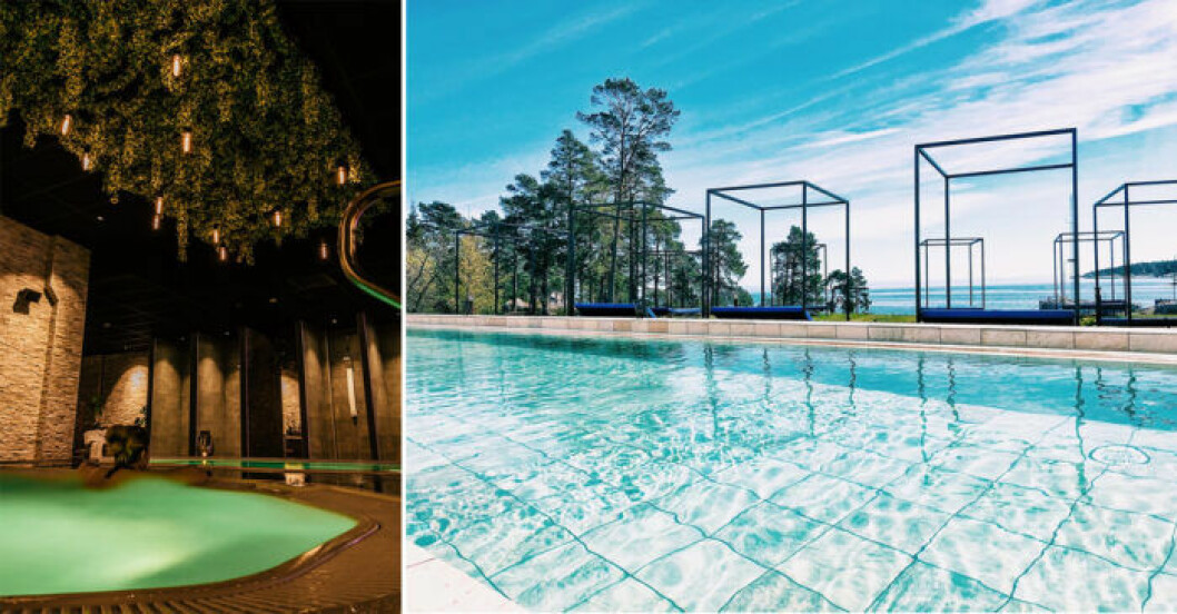 hotell med pool barn Hotell Havsbaden i Grisslehamn
