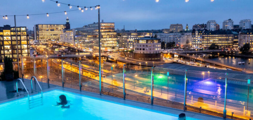 Klicka på bilden för att läsa mer om spahotellet. barnvänligt hotell med spaanläggning på Selma City Spa i Stockholm