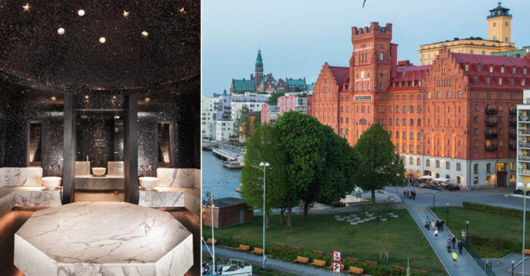 <em>Foto: Sturebadet</em> Spatips strax utanför Stockholm, Sturebadet Marina Tower