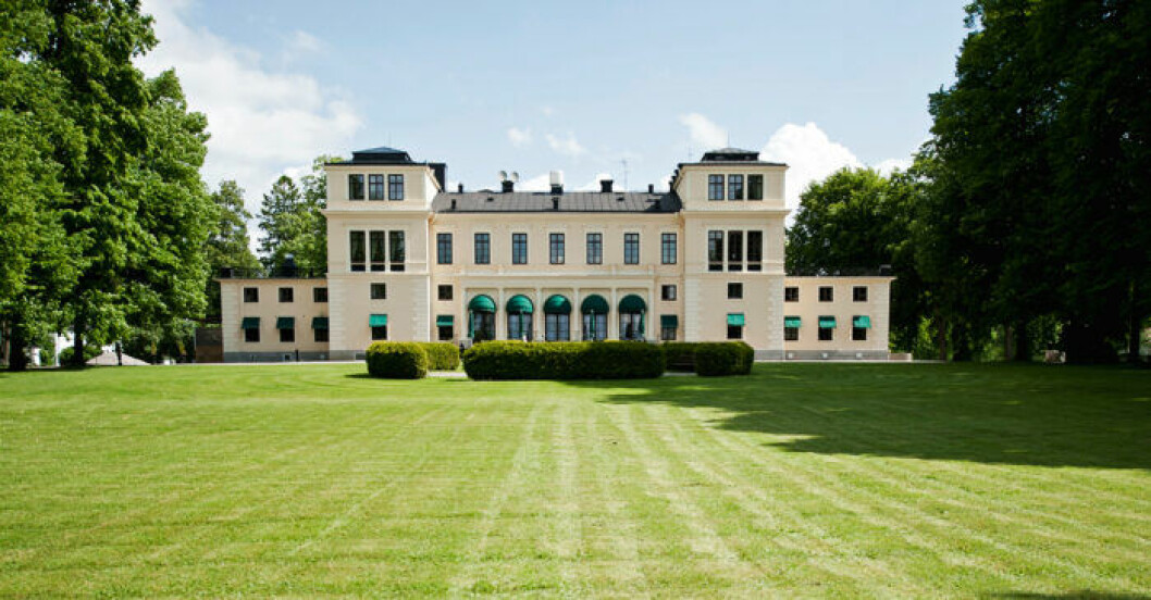 <em>Foto: Rånäs Slott</em> Bra spa utanför Stockholm, Rånäs slott