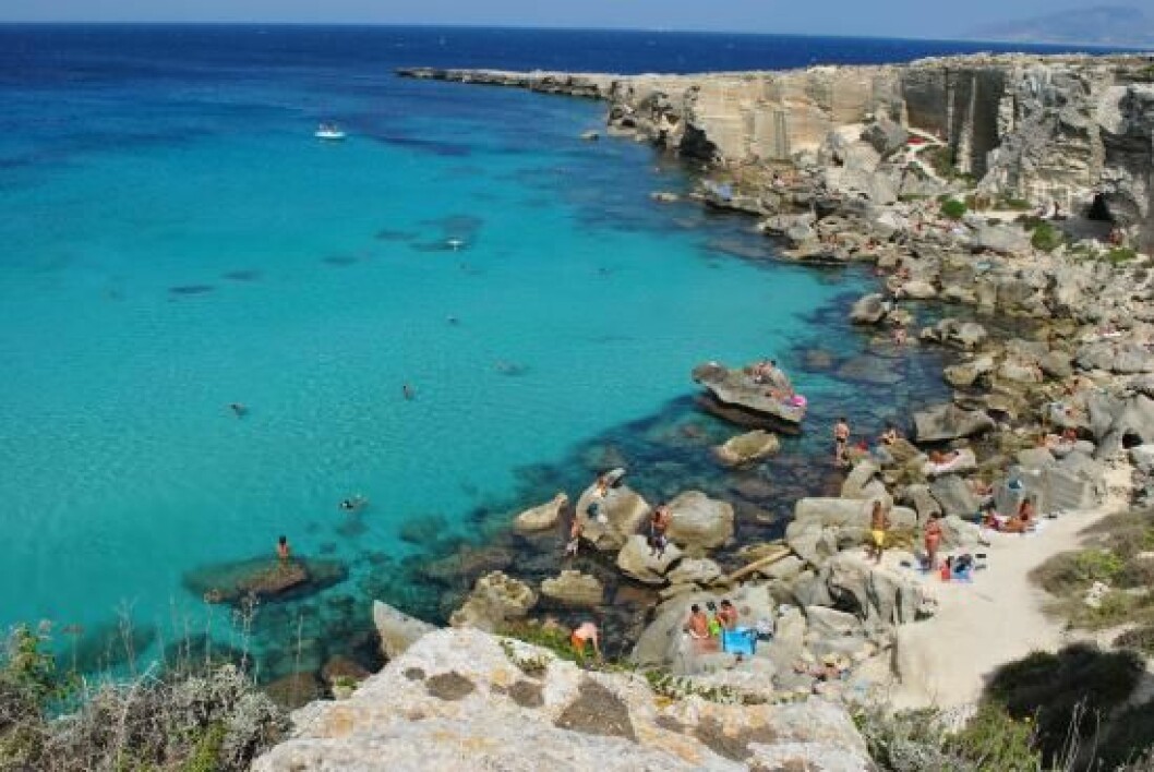 <em>Foto: TripAdvisor</em> Strandtips: Spiaggia di Cala Rossa, Italien