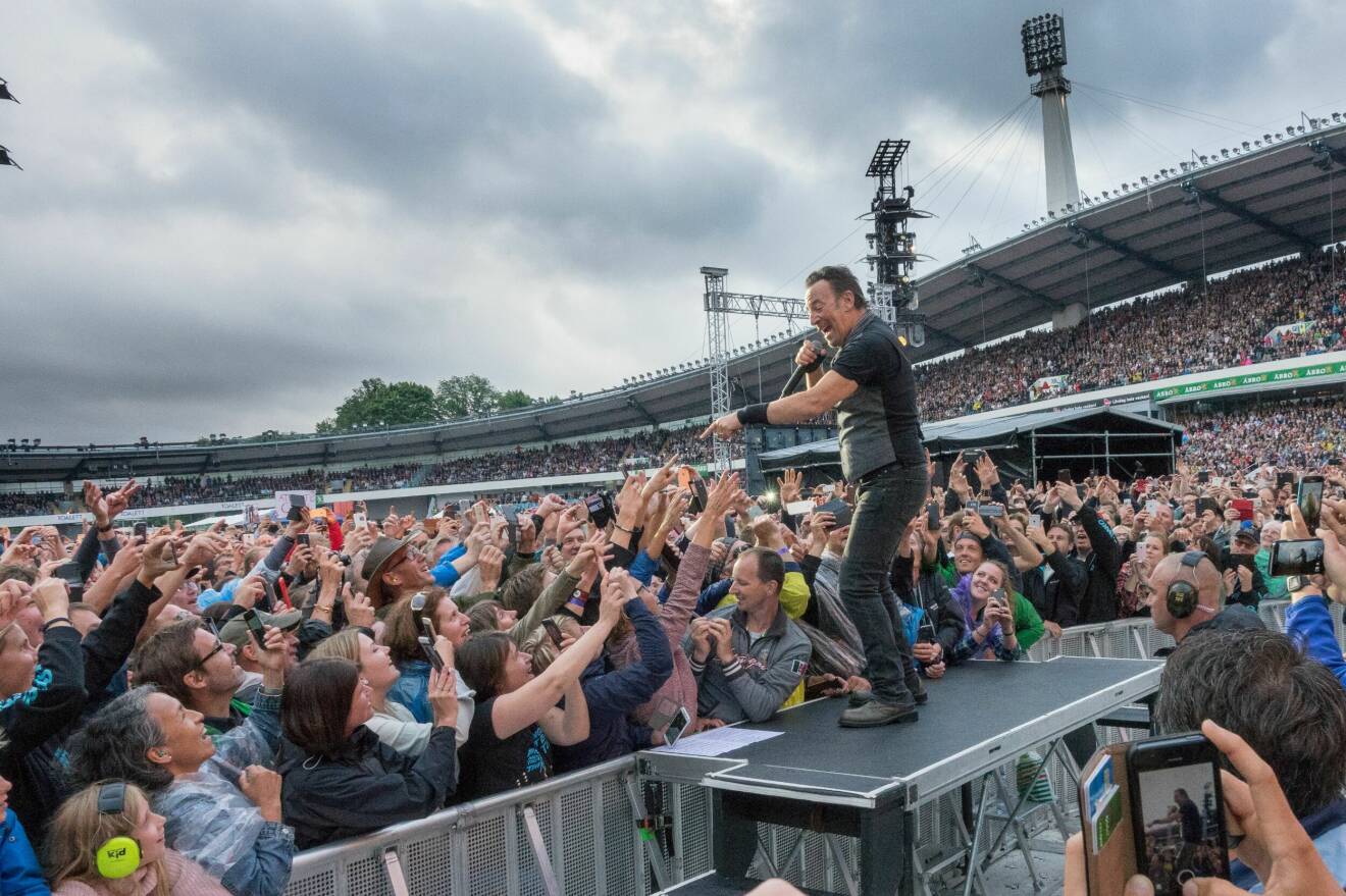 Så här såg det ut 2016 när Bruce Springsteen intog Ullevi i Göteborg med The E Street Band. I juni 2023 är det dags igen.