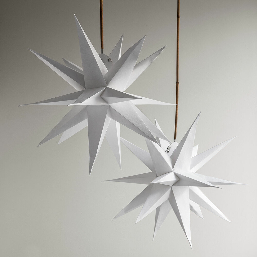 Sputnik adventsstjärna från Granit