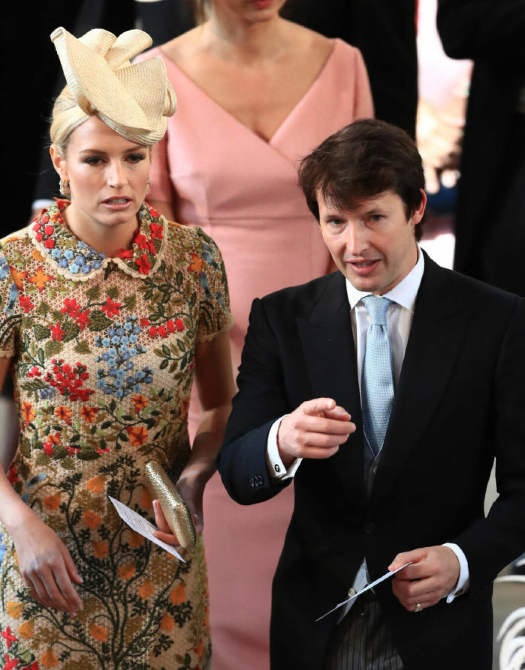 Sofia Wellesley och James Blunt.