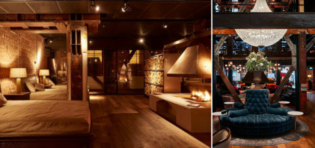 Steam Hotell inredning