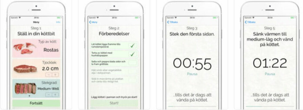 Kött-appen Stekguiden