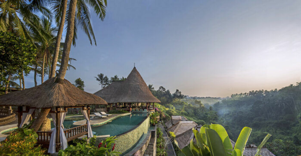Viceroy Bali har korats till världens bästa resort. Vy över resorten Viceroy Bali