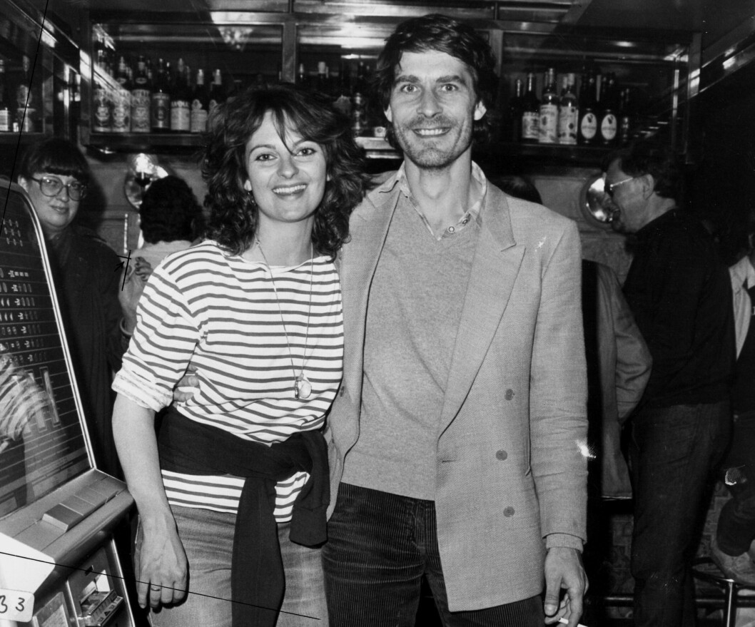 Suzanne Reuter och Tomas Pontén, 1984.