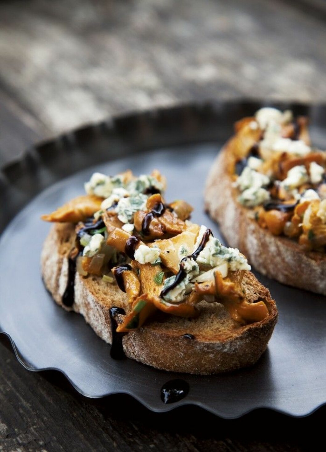 Svampbruschetta