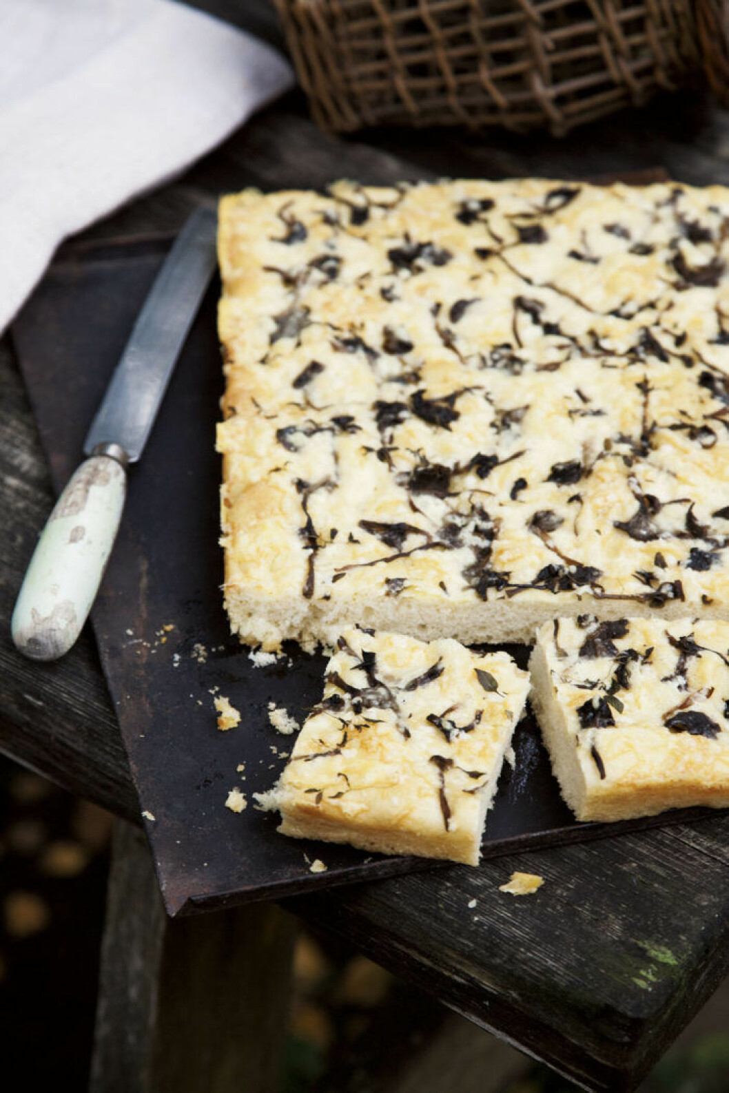 Svampfocaccia