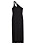 svart asymmetrisk one shoulder-klänning från H&amp;M