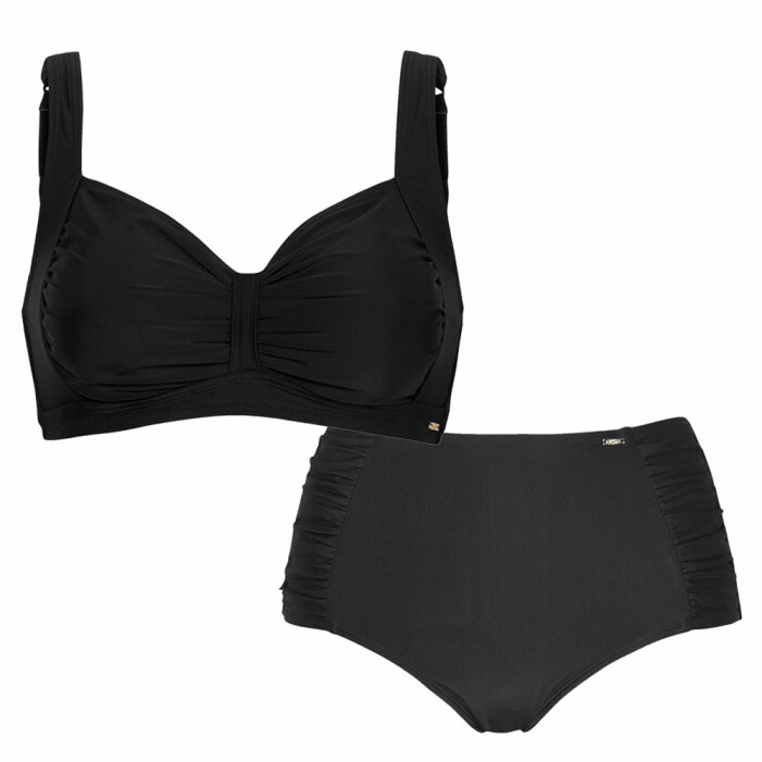 svart bikini
