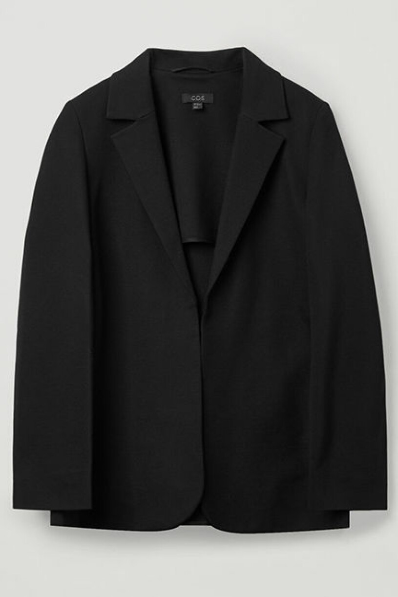 svart blazer cos