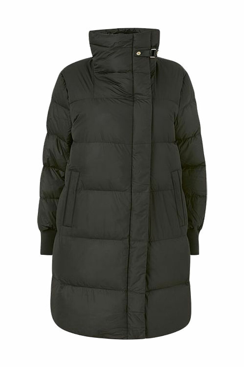 svart dunjacka ralph lauren