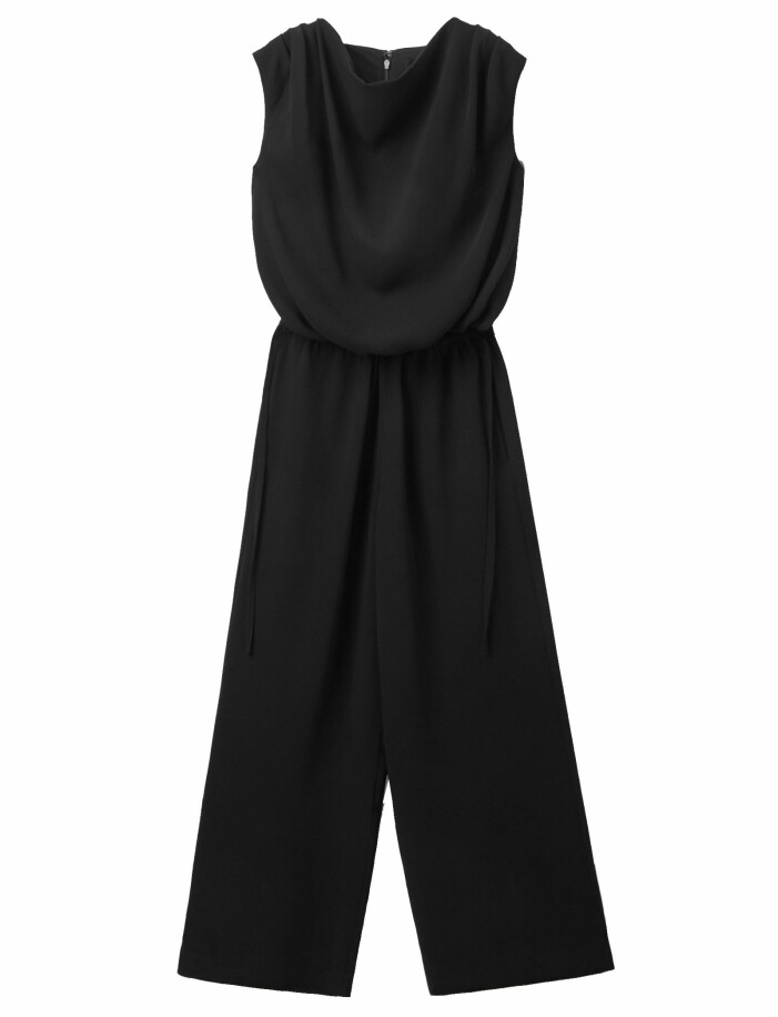svart jumpsuit dam