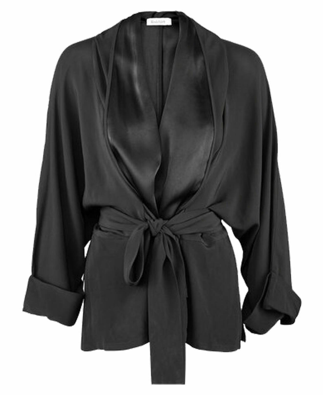 svart kimono