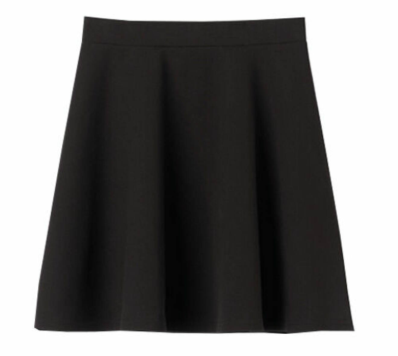 Kort svart vippig kjol från CW by Carin Wester