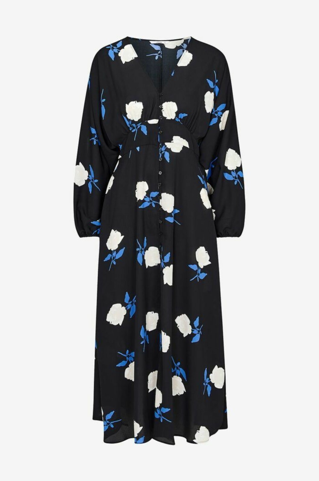 Långklänning med blommor