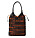 svart och orange flätad väska från CW by Carin Wester