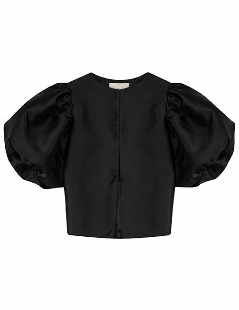 svart puffblus by malina