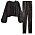 svart set med topp och leggings med paljetter från H&amp;M