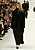 Svart kappa i trendigt boxig modell från Givenchy.