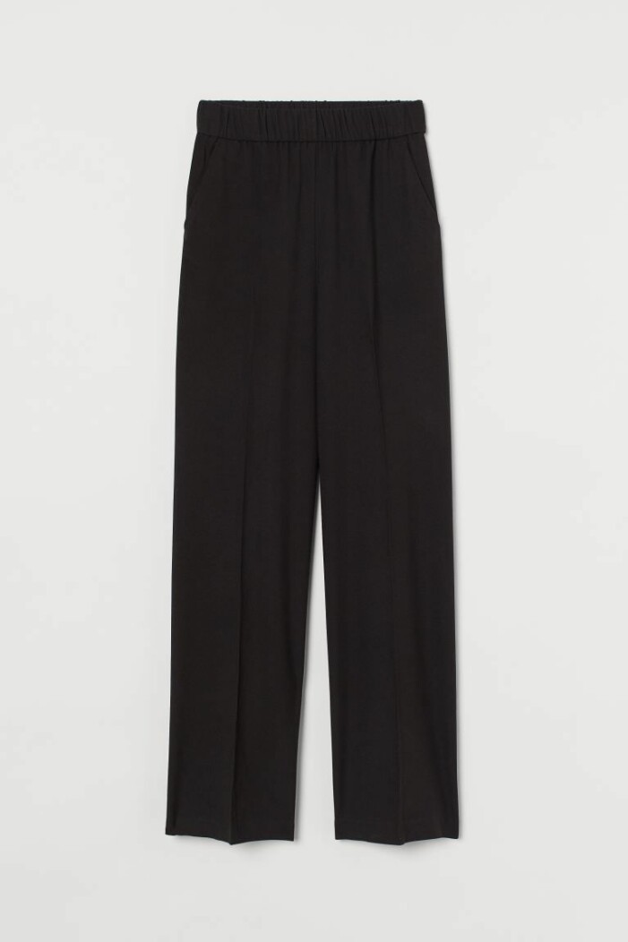 Svart byxa med resår H&M