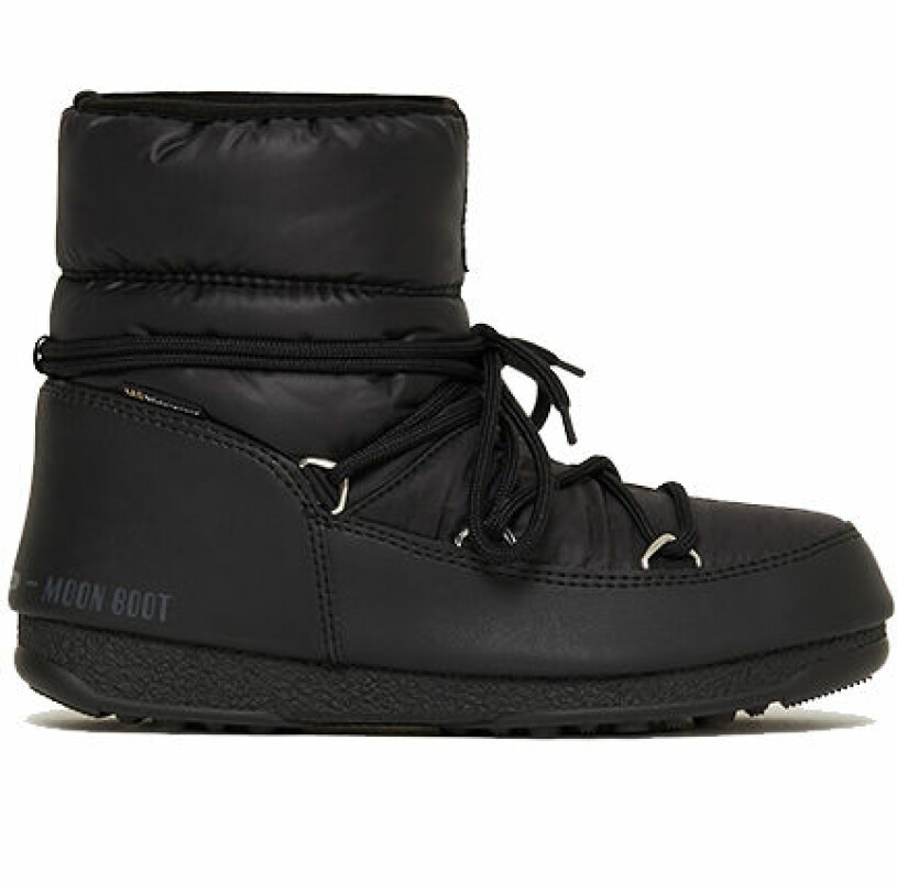 svarta vinterskor moonboots