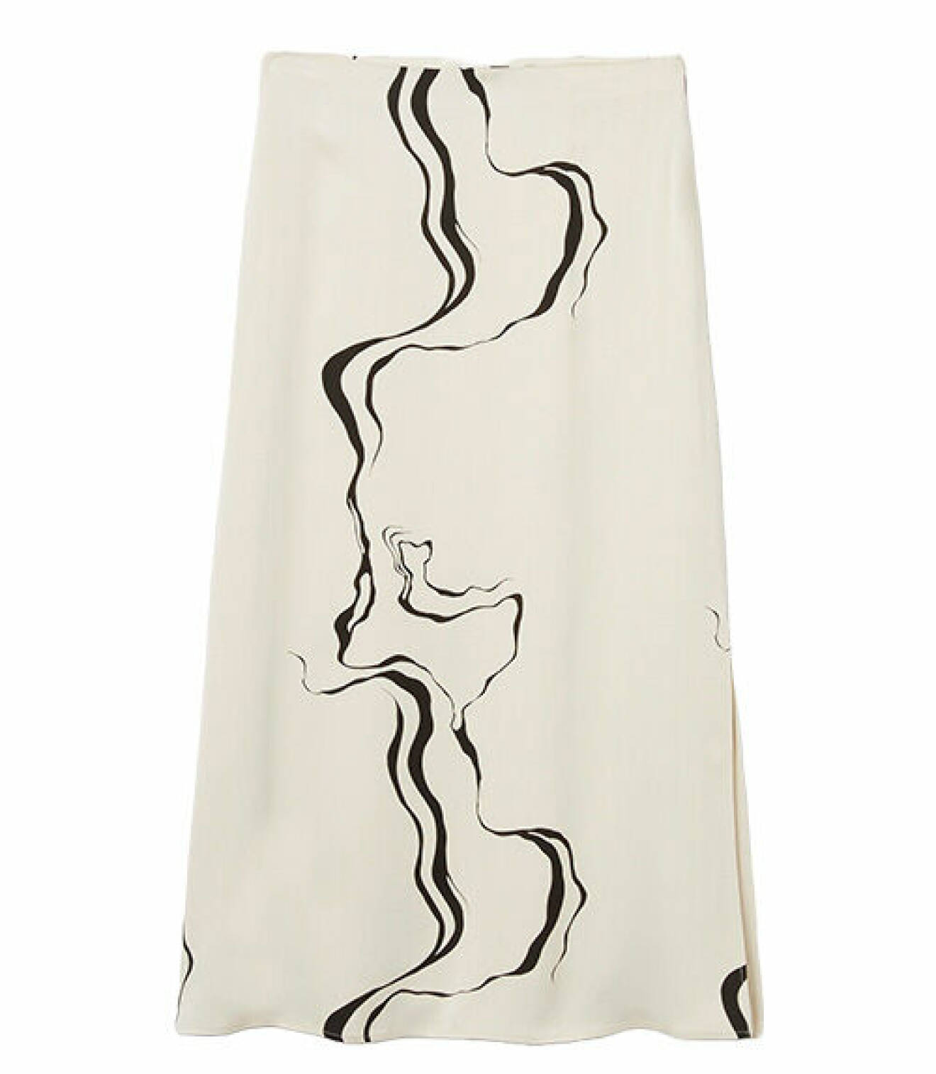 Svartvit kjol med mönster från Stockhlm Studio/MQ Marqet