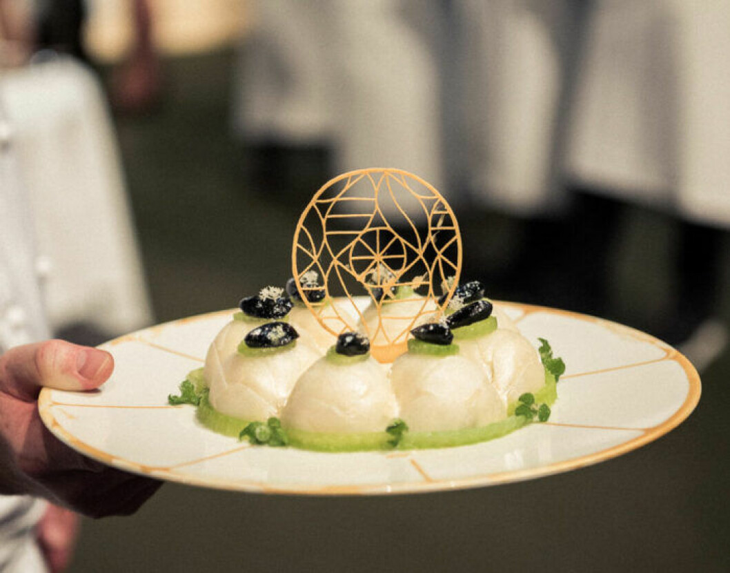 Svenska chartreusen från Bocuse d'Or 2019.