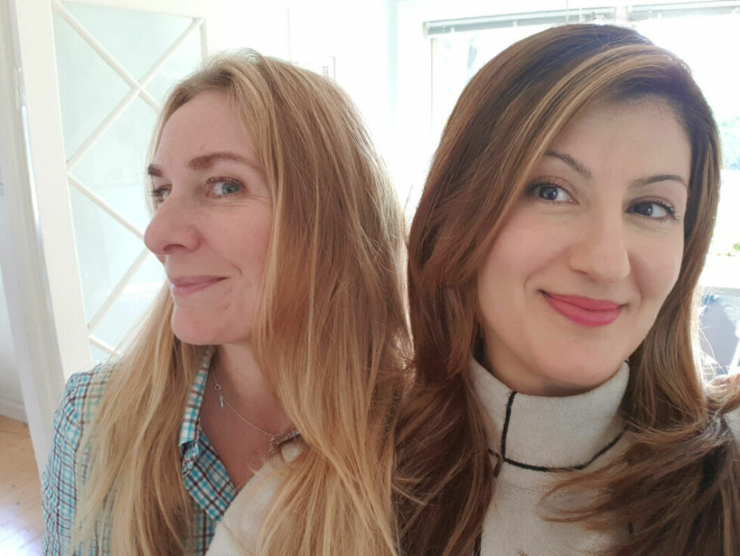 Annika Lantz och Nisti Stêrk. Foto: Nisti Stêrk.