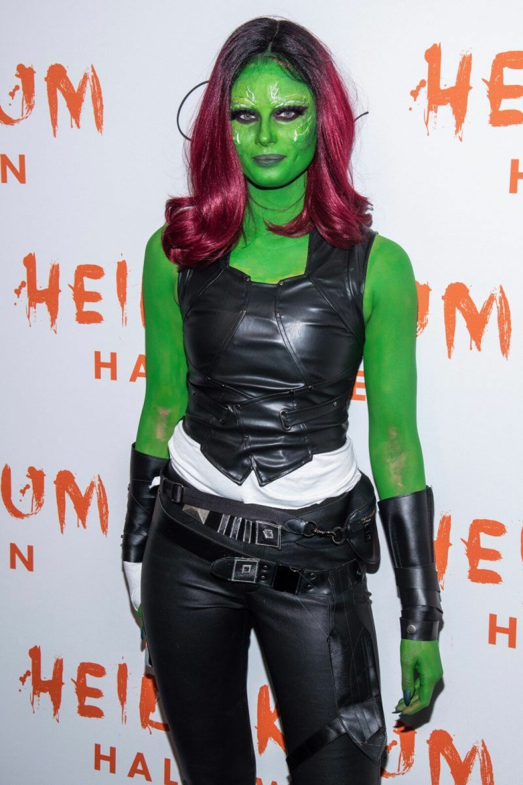 Taylor Hill. Taylor Hill på Heidi Klums halloweenfest 2019