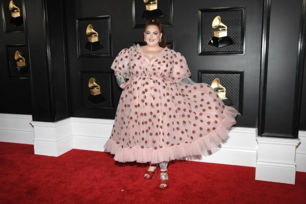 Tess Holliday Grammy Awards 2020 röda mattan