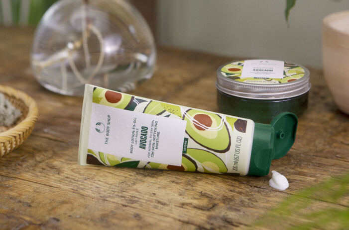 bodylotion med avocado-olja
