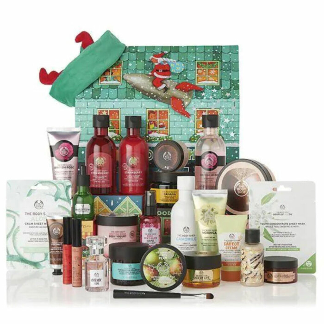 Adventskalender från The Body Shop. Adventskalender från The body Shop