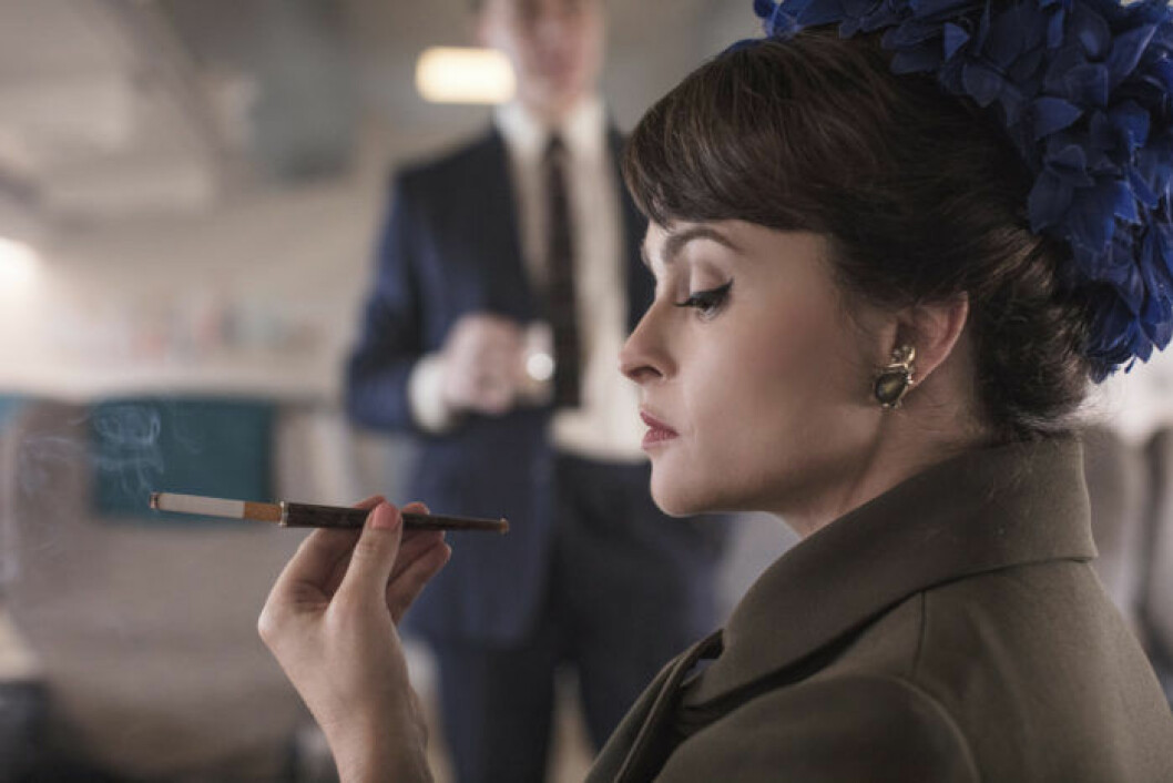 Helena Bonham Carter som prinsessan Margaret i <em>The Crown</em>. <em>Foto: Netflix</em> Prinsessan Margaret spelas av Helena Bonham Carter i tredje säsongen av The Crown.