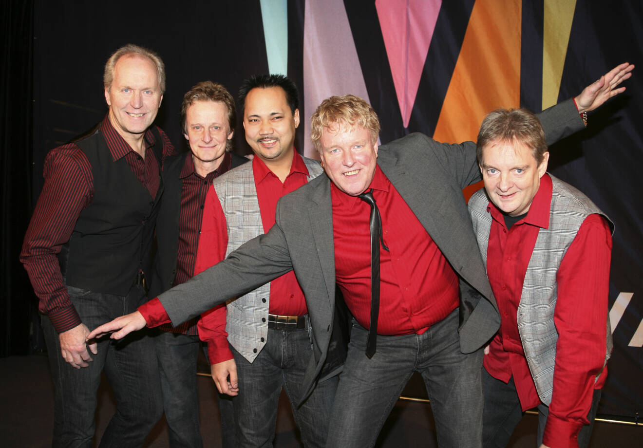 Dansbandet Thorleifs i Melodifestivalen 2009.