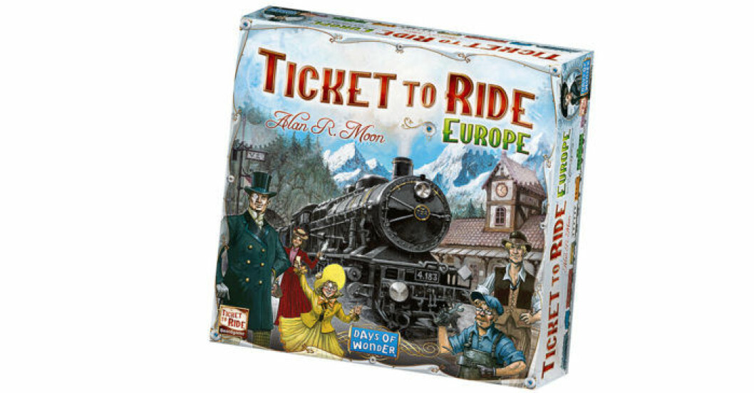 Kluriga Sällskapsspelet Ticket to ride