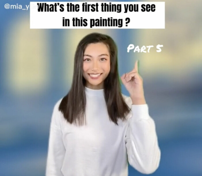 TikTok optisk illusion