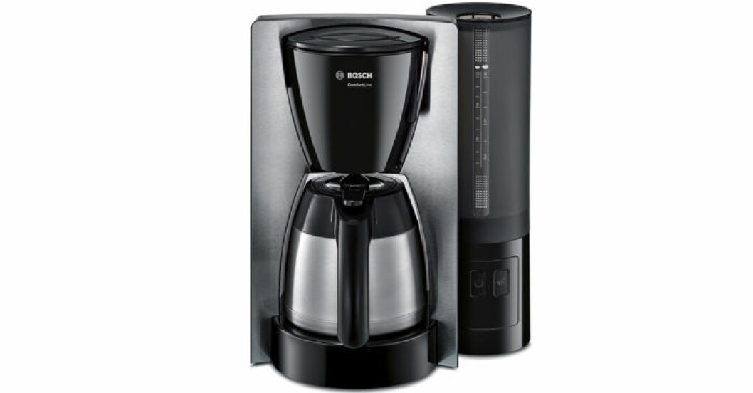 Kaffebryggaren TKA6A683 från Bosch, rostfritt stål