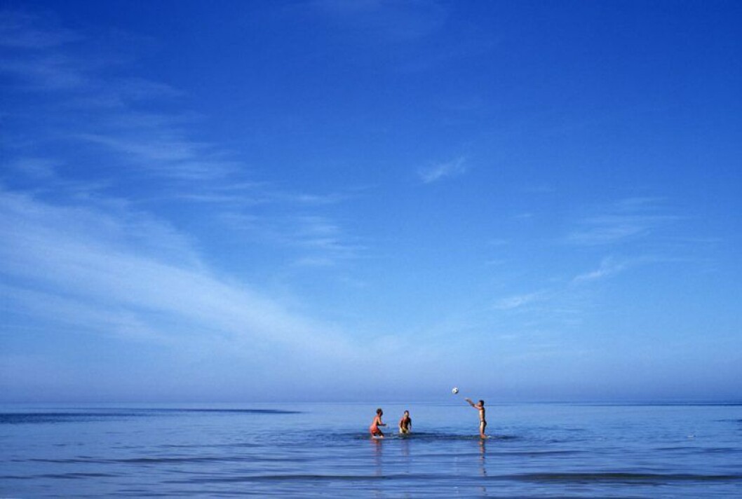 Tofta strand på Gotland.