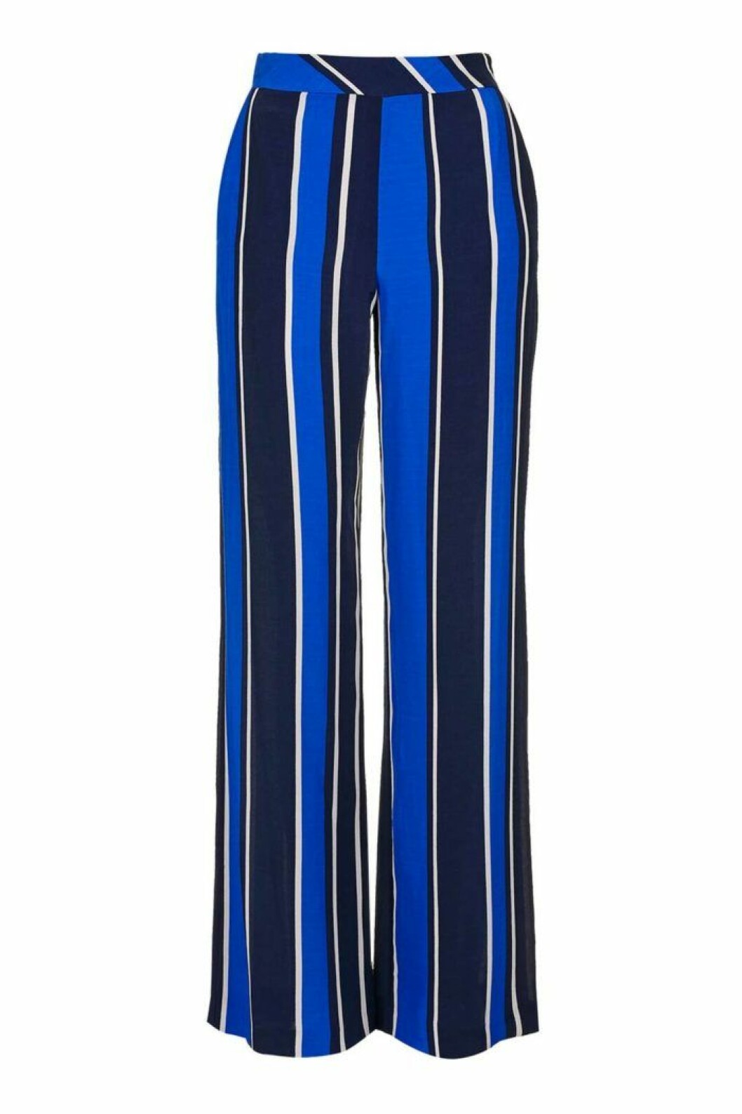 <a href="http://www.topshop.com/en/tsuk/product/blue-stripe-slouch-trousers-4627435" target="_blank">Vid byxa</a>, ca 450 kr, Topshop. vid-byxa-randig-topshop