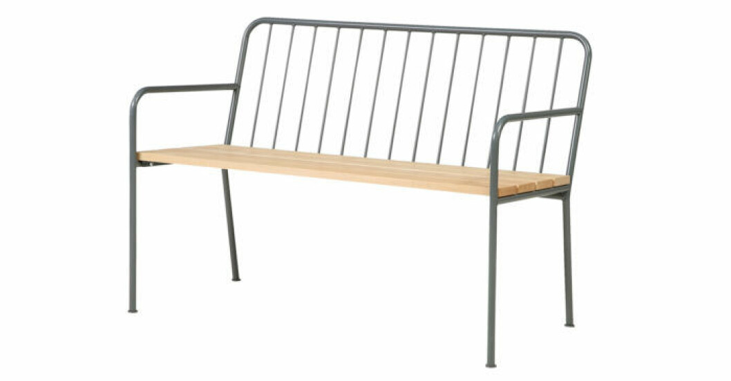 Trendig trädgårdssoffa från Ikea