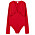 trend 2022: röd draperad body från H&amp;M