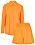 trend sommaren 2022: orange matchande set från Ellos Collection